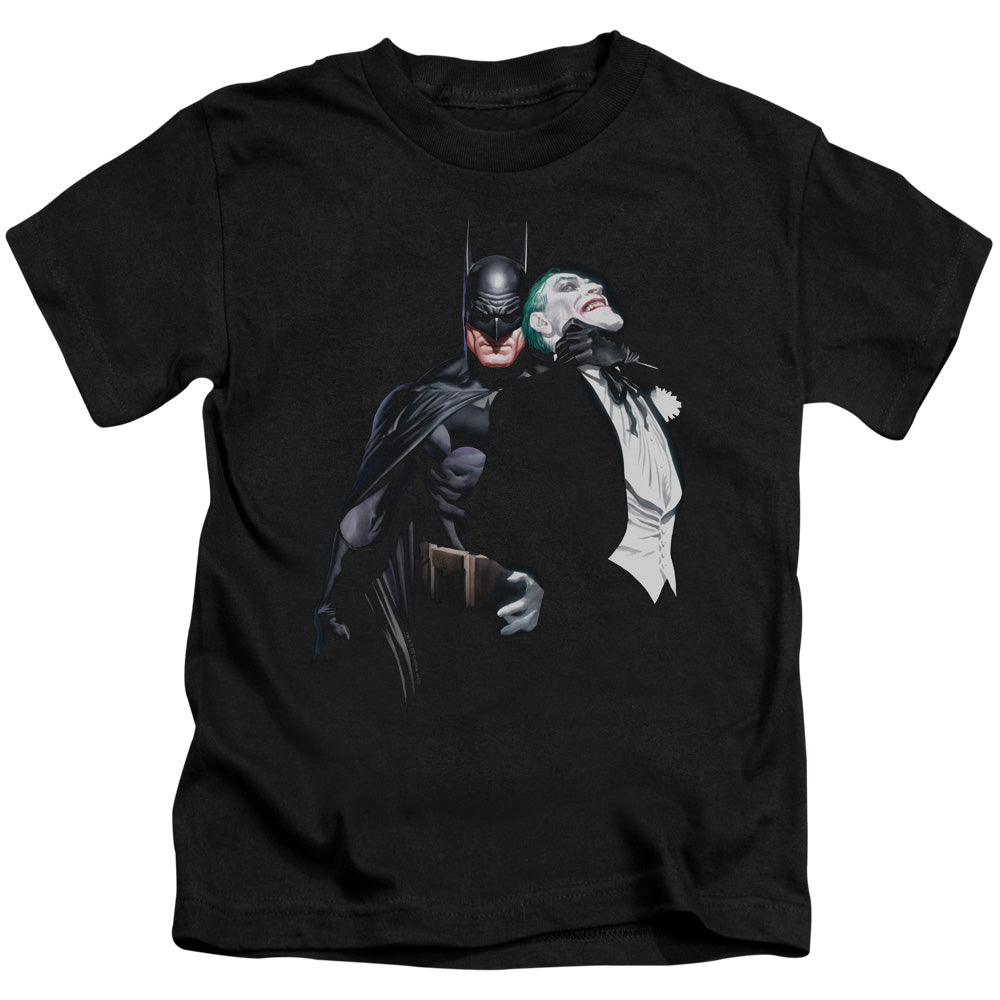 Batman Joker Choke Juvenile Kids Youth T Shirt Black Officially Licensed