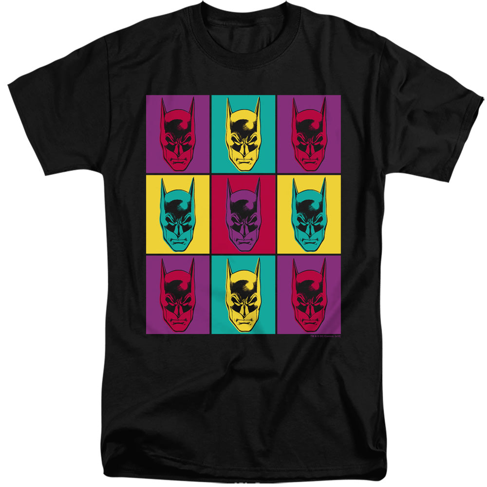 Batman Warhol Batman Mens Tall T Shirt Black Officially Licensed