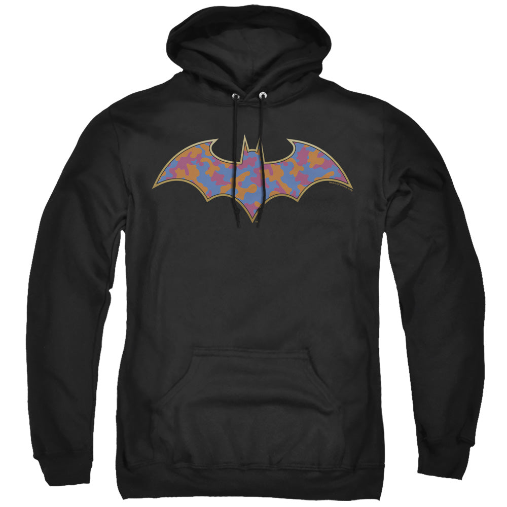 Batman Gold Camo Mens Hoodie Black Officially Licensed
