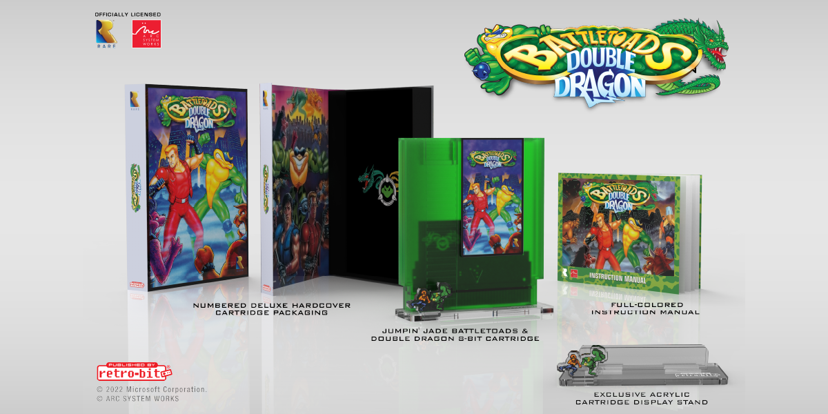 Battletoads: Double Dragon Retro-Bit Collector's Edition (Nintendo NES)