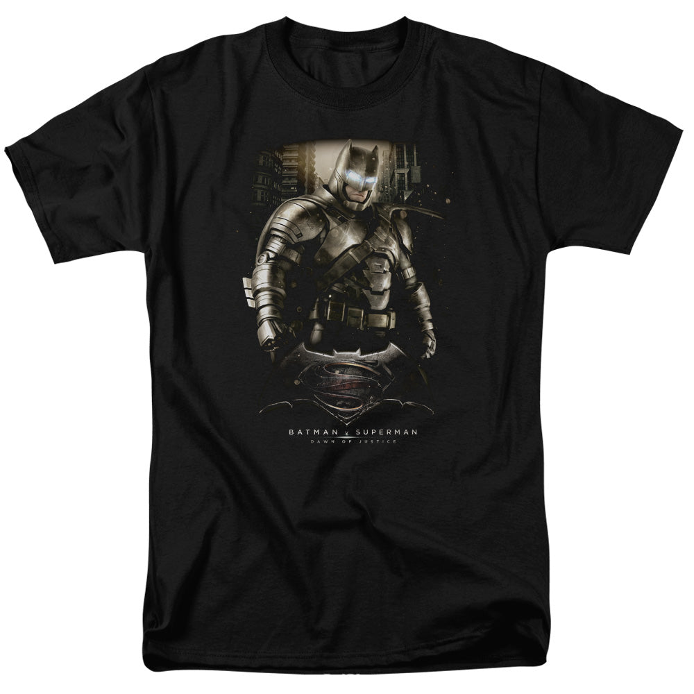 Batman V Superman Bats Ground Zero Mens T Shirt Black Officially Licensed