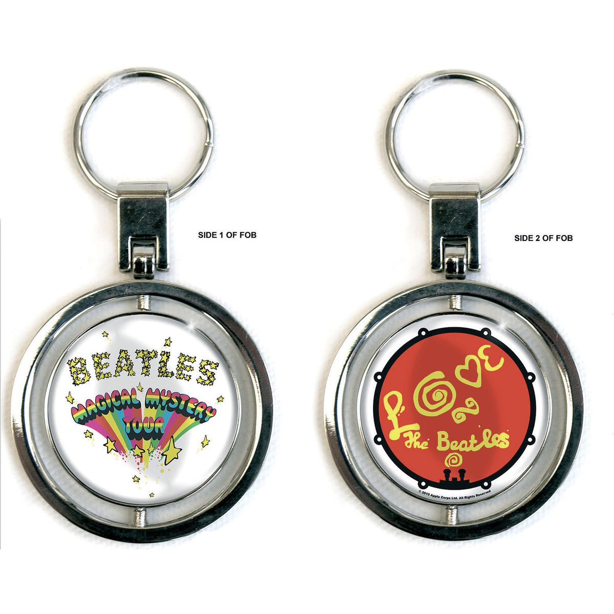 The Beatles - Magical Mystery Tour Spinner Keyring
