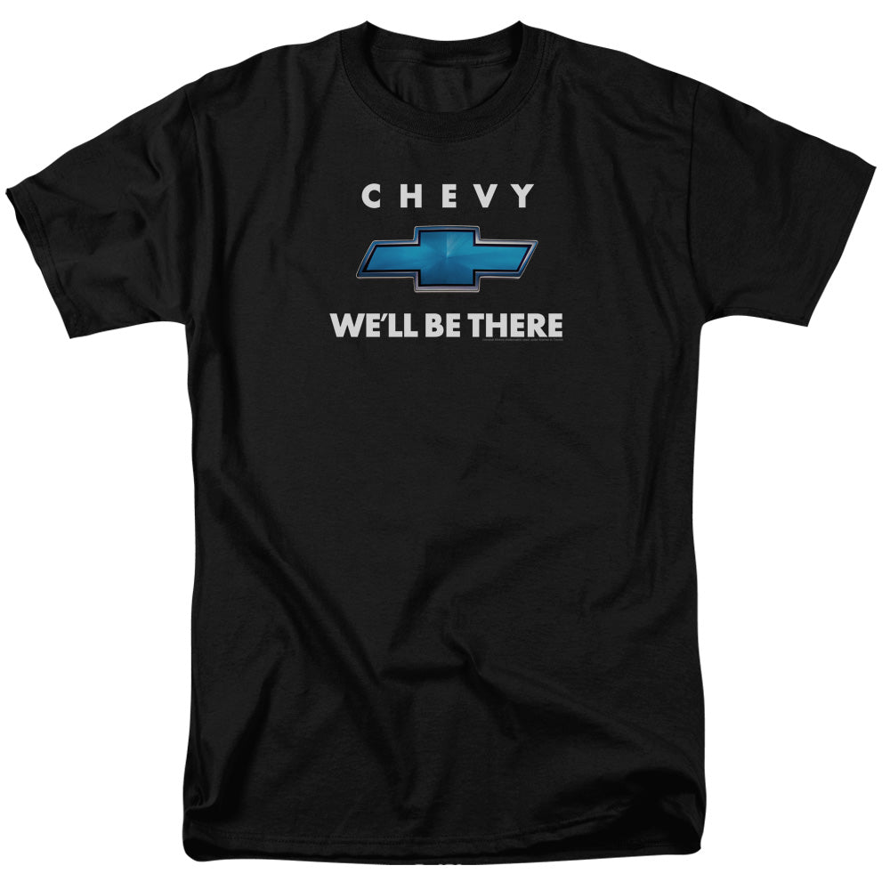 Chevrolet Well Be There Mens T Shirt Black Officially Licensed