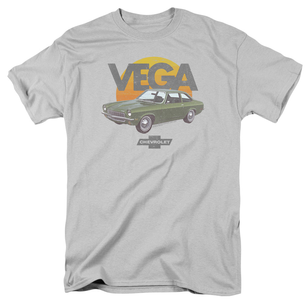 Chevrolet Vega Sunshine Mens T Shirt Silver Officially Licensed