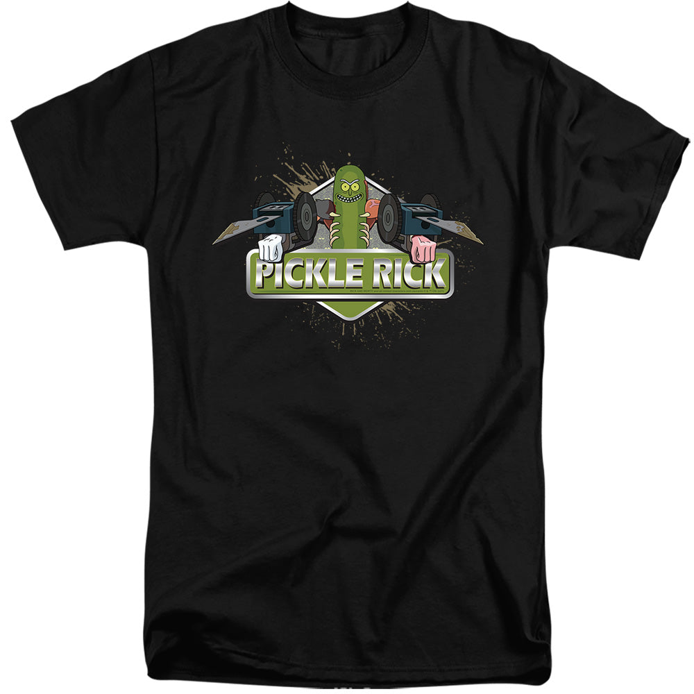 Rick And Morty Pickle Rick Mens Tall T Shirt Black Officially Licensed