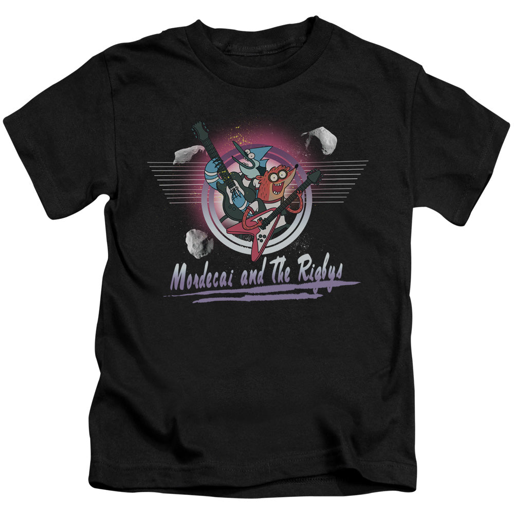 The Regular Show Mordecai & the Rigbys Juvenile Kids Youth T Shirt Black Officially Licensed