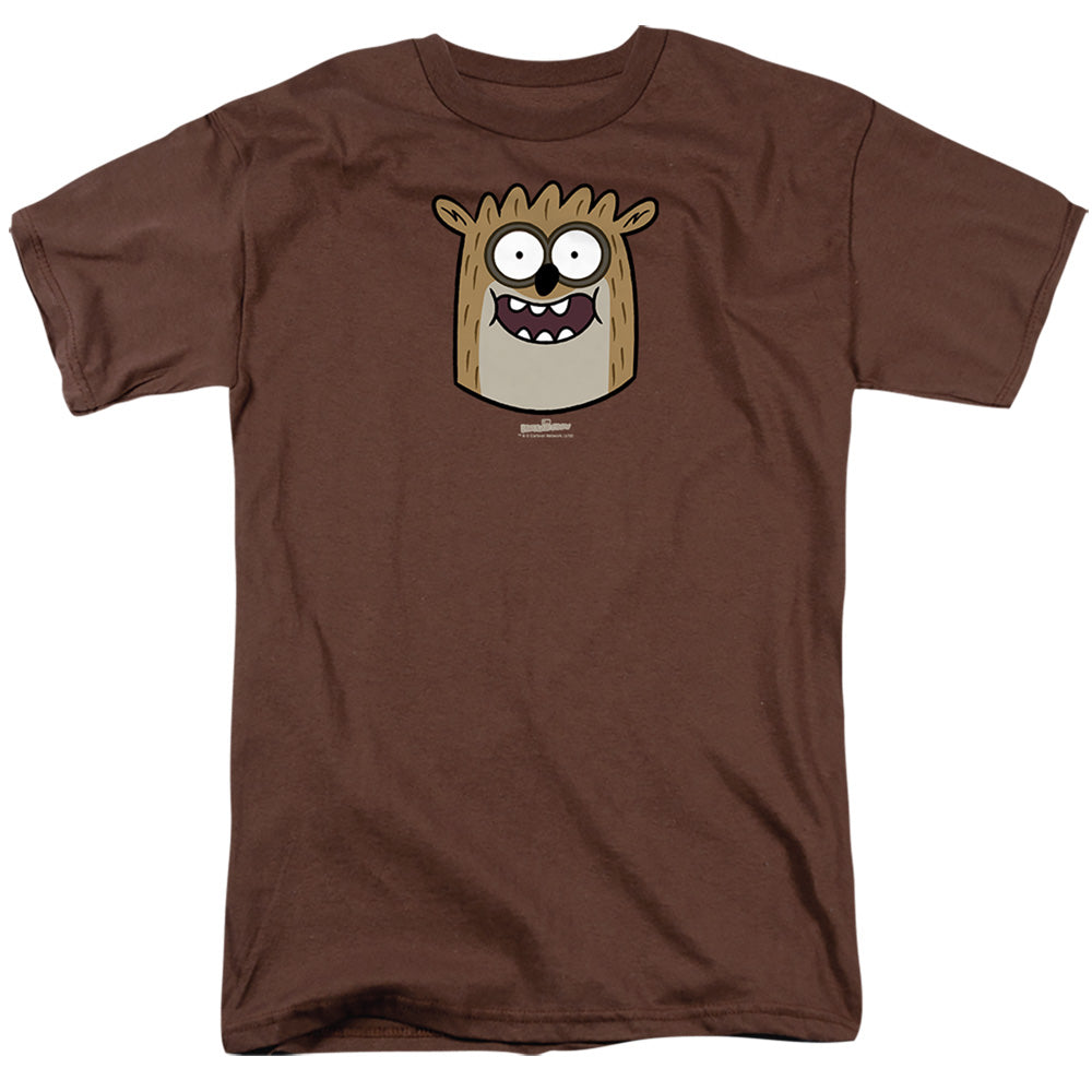 The Regular Show Rigby - S S Adult 18 1 - Coffee - Md