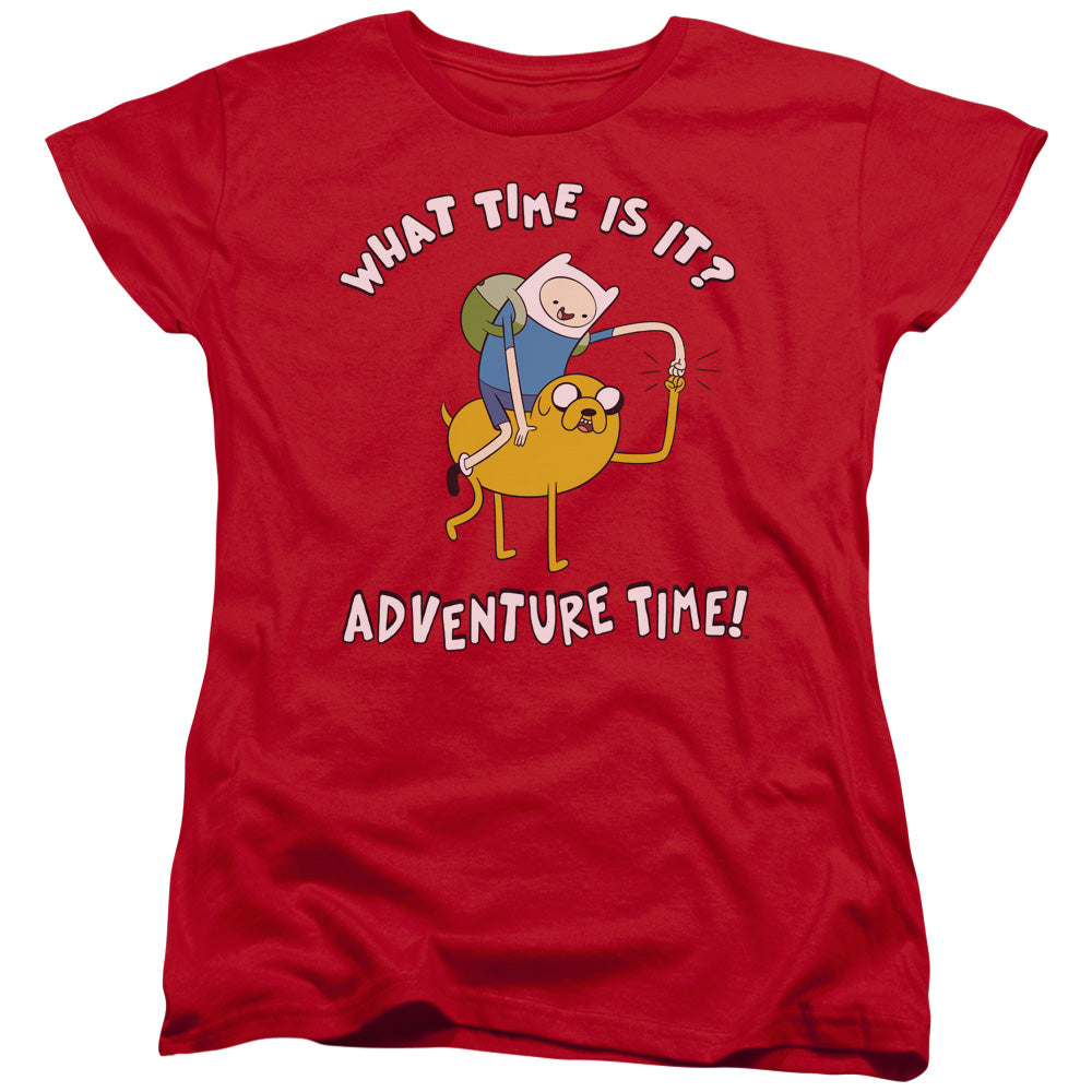Adventure Time Ride Bump Womens T Shirt Red Officially Licensed
