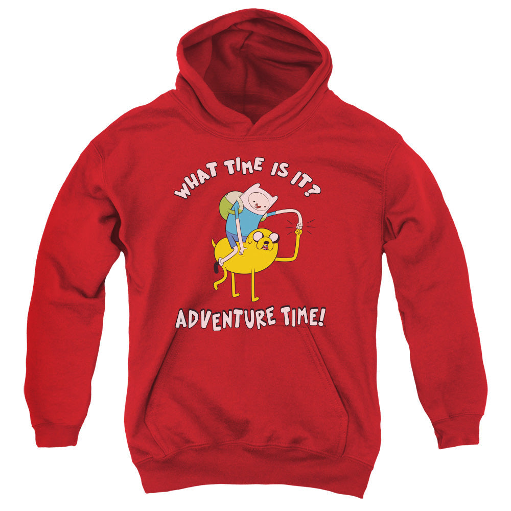 Adventure Time Ride Bump Kids Youth Hoodie Red Officially Licensed