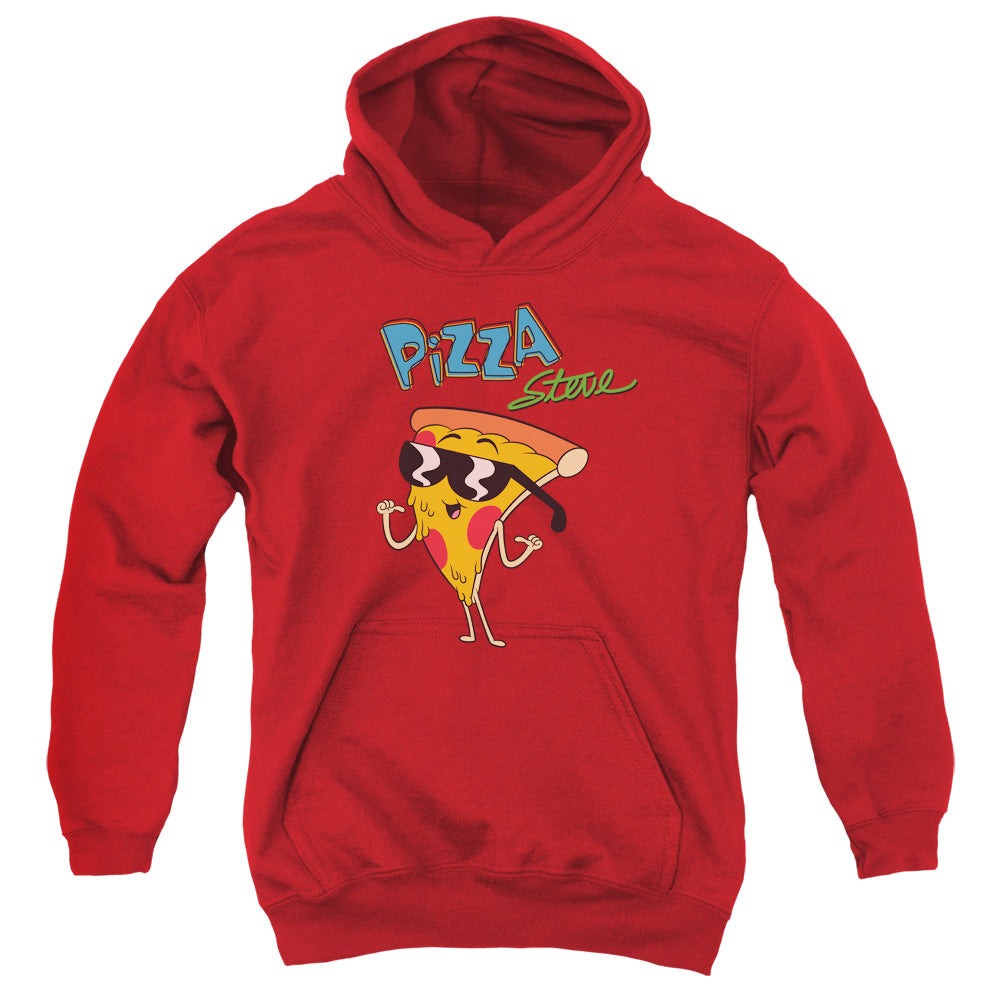 Uncle Grandpa Pizza Steve Kids Youth Hoodie Red Officially Licensed