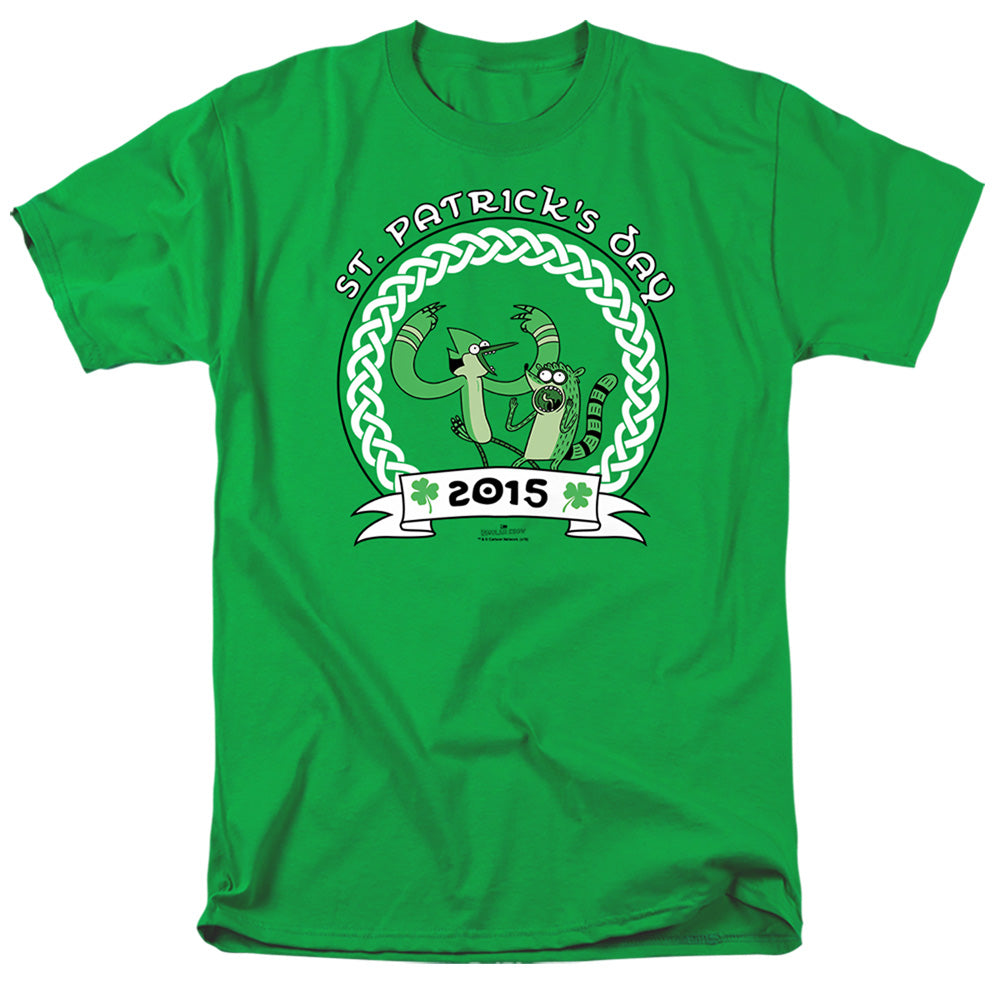 Regular Show St Pats 2014-S S Adult 18 1 - Kelly Green - 4X