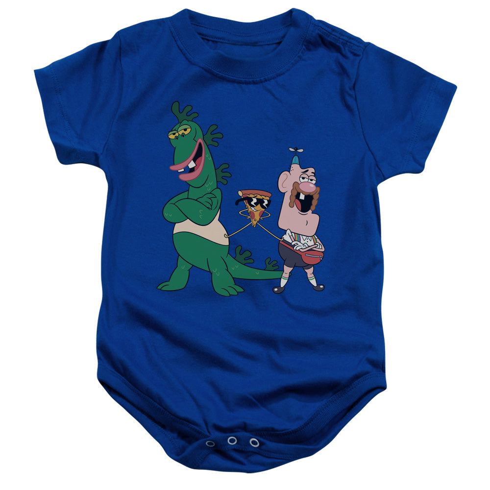 Uncle Grandpa the Guys Infant Baby Snapsuit Royal Blue Officially Licensed