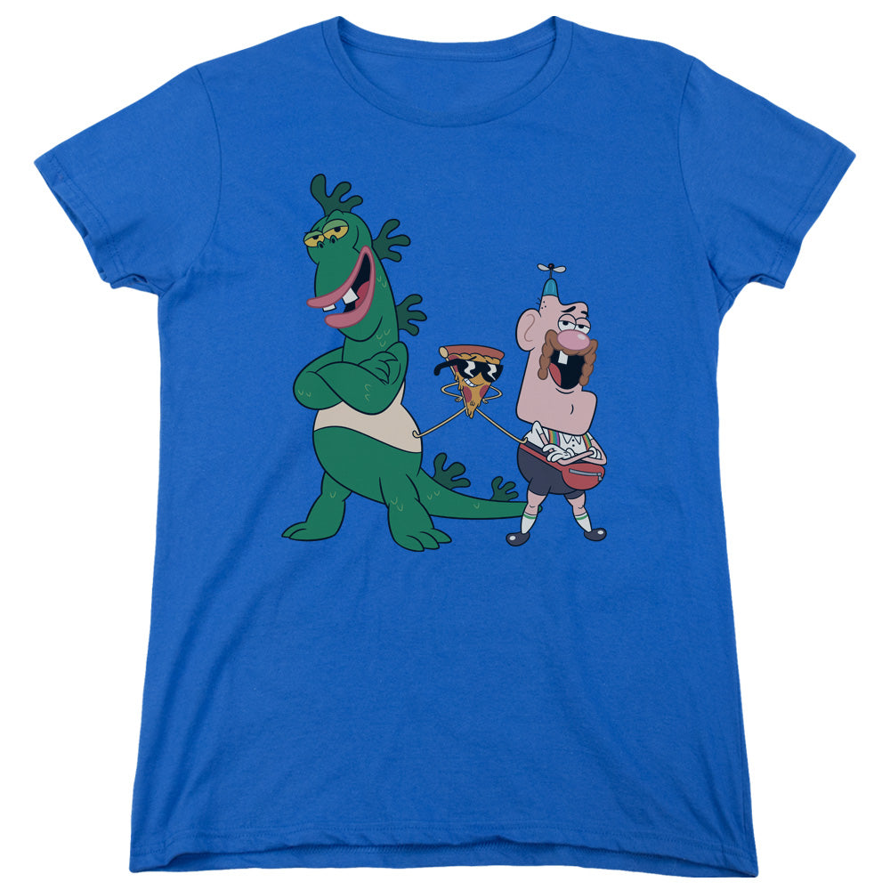 Uncle Grandpa the Guys Womens T Shirt Royal Blue Officially Licensed