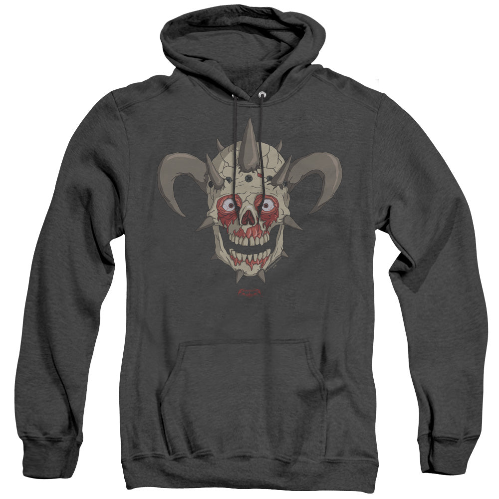 Metalocalypse Facebones Heather Mens Hoodie Black Officially Licensed
