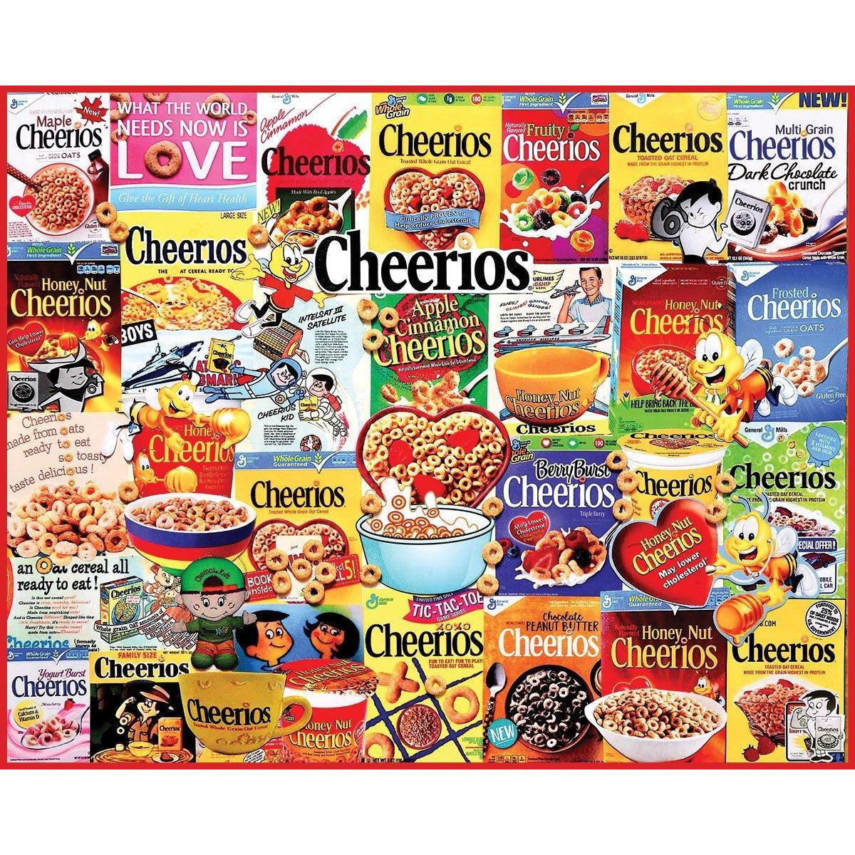 Cheerios 1000 Piece Jigsaw Puzzle White Mountain