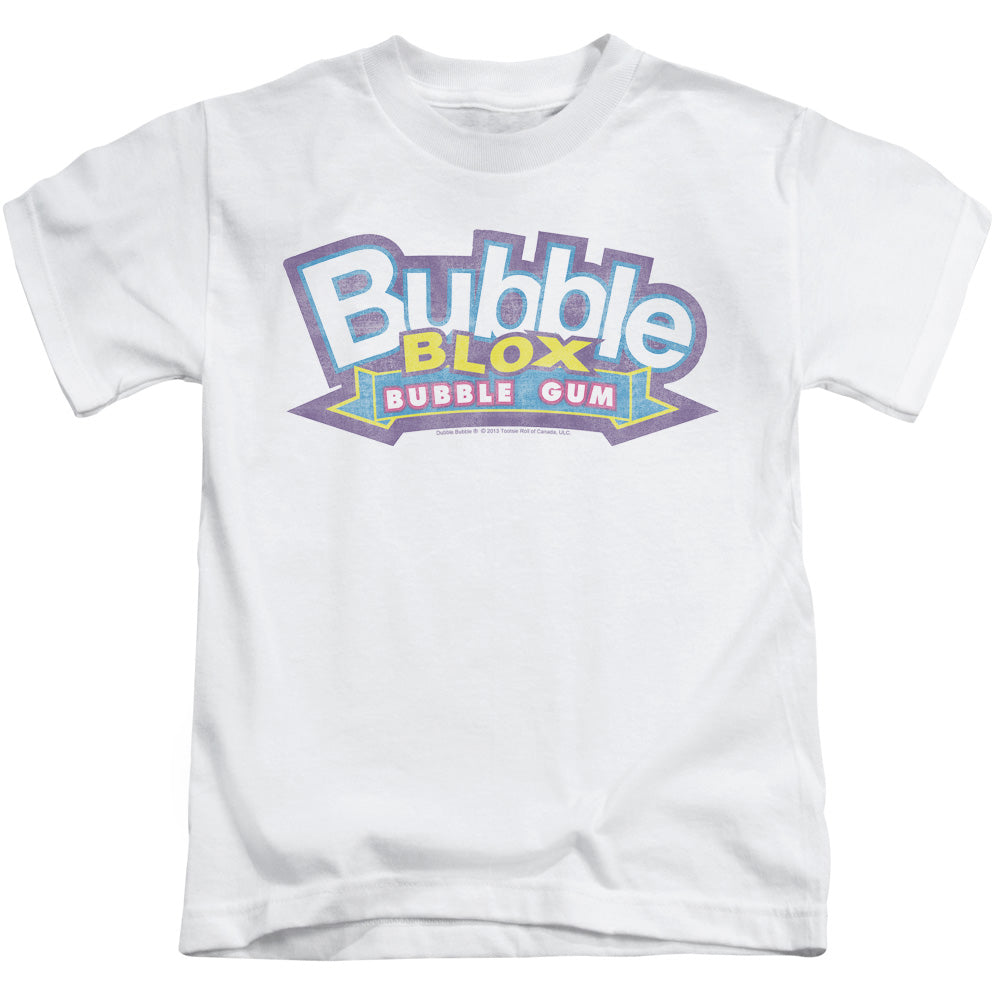 Dubble Bubble Bubble Blox Juvenile Kids Youth T Shirt White (5 6) Officially Licensed