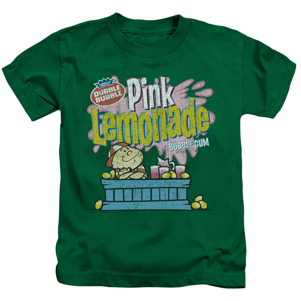 Dubble Bubble Pink Lemonade Juvenile Kids Youth T Shirt Kelly Green (5 6) Officially Licensed