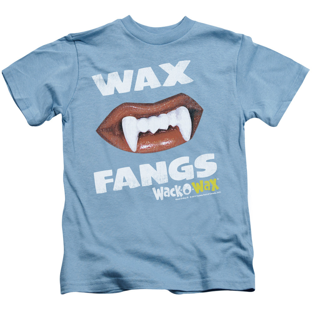 Dubble Bubble Wax Fangs Juvenile Kids Youth T Shirt Carolina Blue (5 6) Officially Licensed