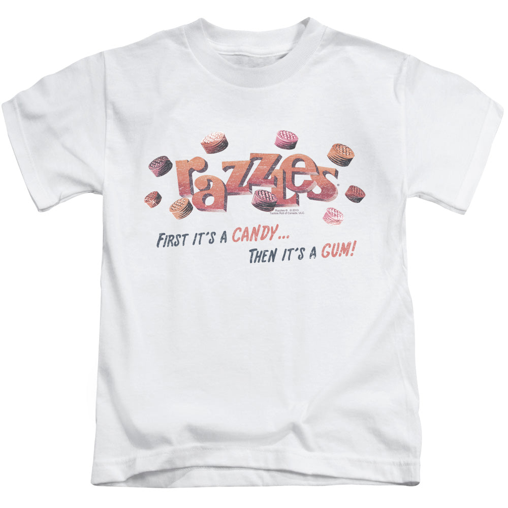 Dubble Bubble a Gum and a Candy Juvenile Kids Youth T Shirt White (7) Officially Licensed