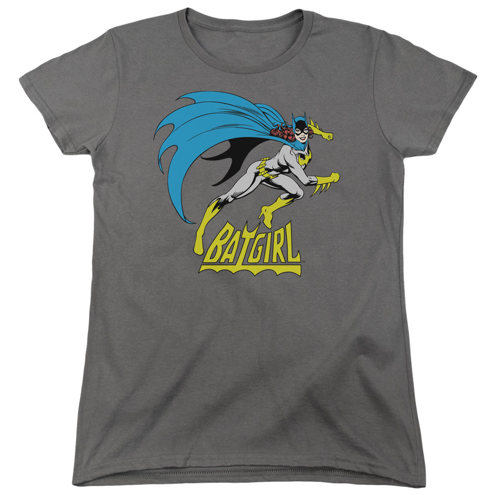 DC Comics Batgirl is Hot Womens T Shirt Charcoal Officially Licensed