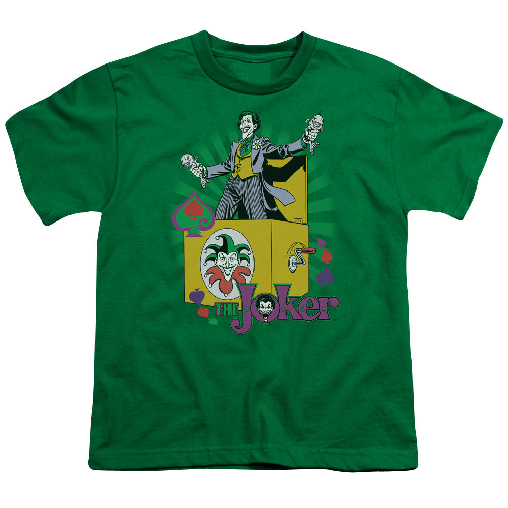 DC Comics These Fish Are Loaded Kids Youth T Shirt Kelly Green Officially Licensed