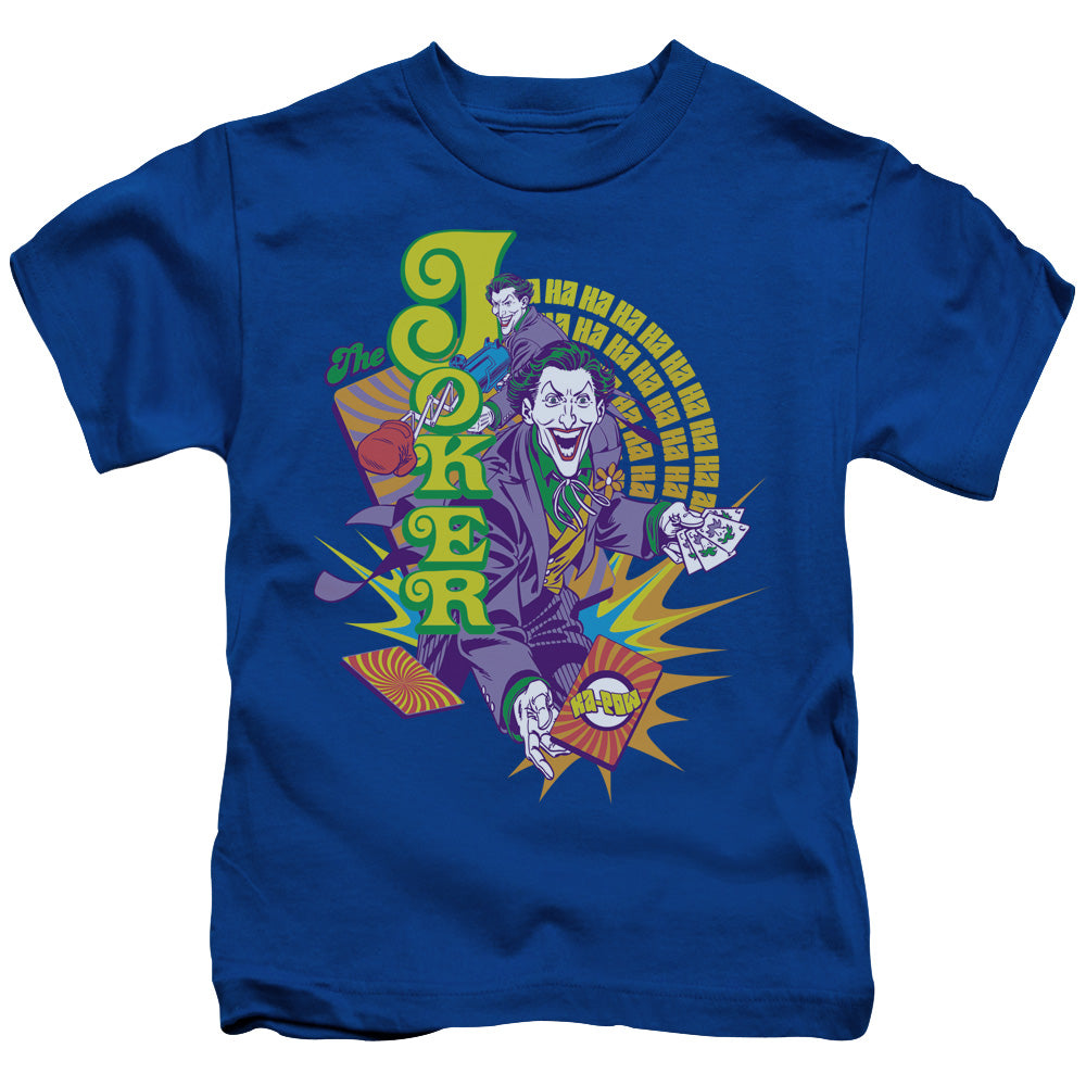 DC Comics Raw Deal Juvenile Kids Youth T Shirt Royal Blue Officially Licensed