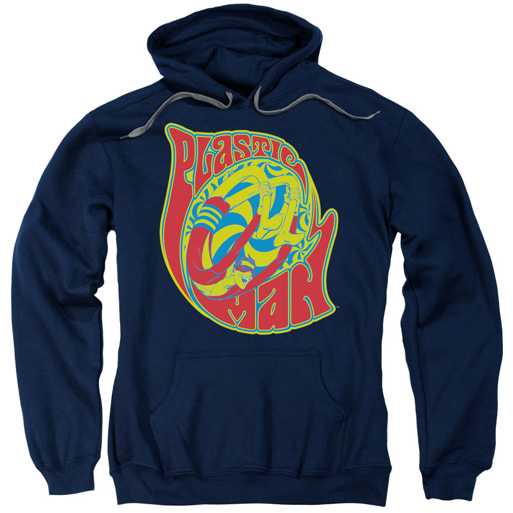 DC Comics How I Roll Mens Hoodie Navy Blue Officially Licensed