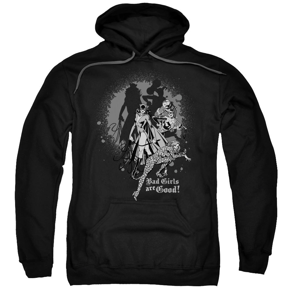DC Comics Bad Girls Are Good Mens Hoodie Black Officially Licensed