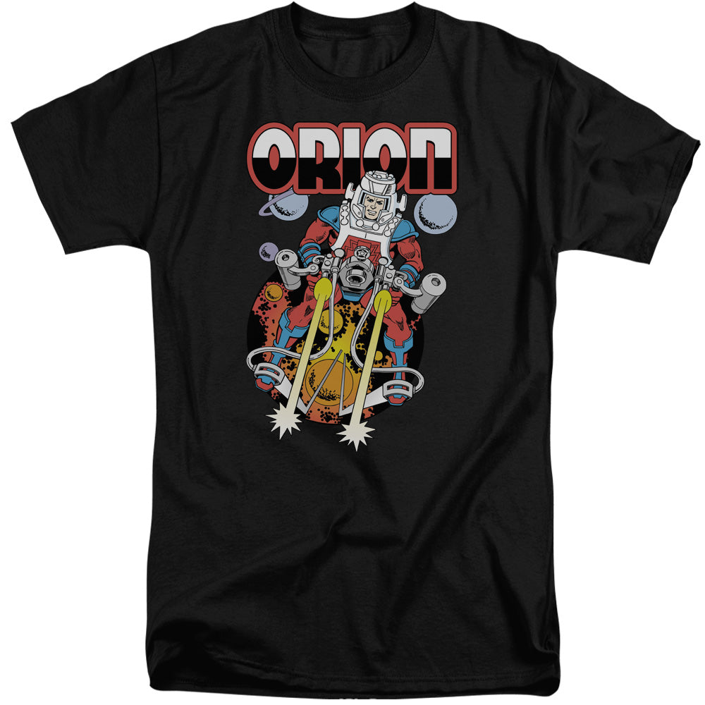 DC Comics Orion Mens Tall T Shirt Adult Tall Black Officially Licensed