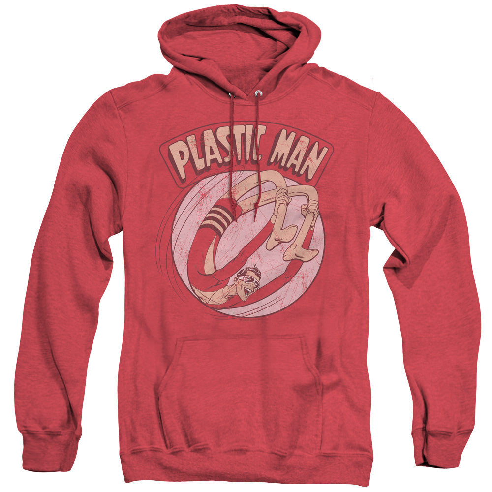 Dc Bounce Heather Mens Hoodie Red Officially Licensed