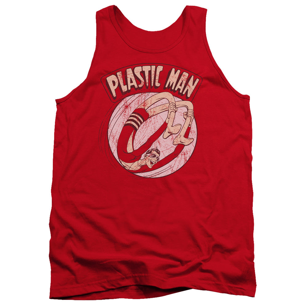 DC Comics Bounce Mens Tank Top Shirt Red Officially Licensed