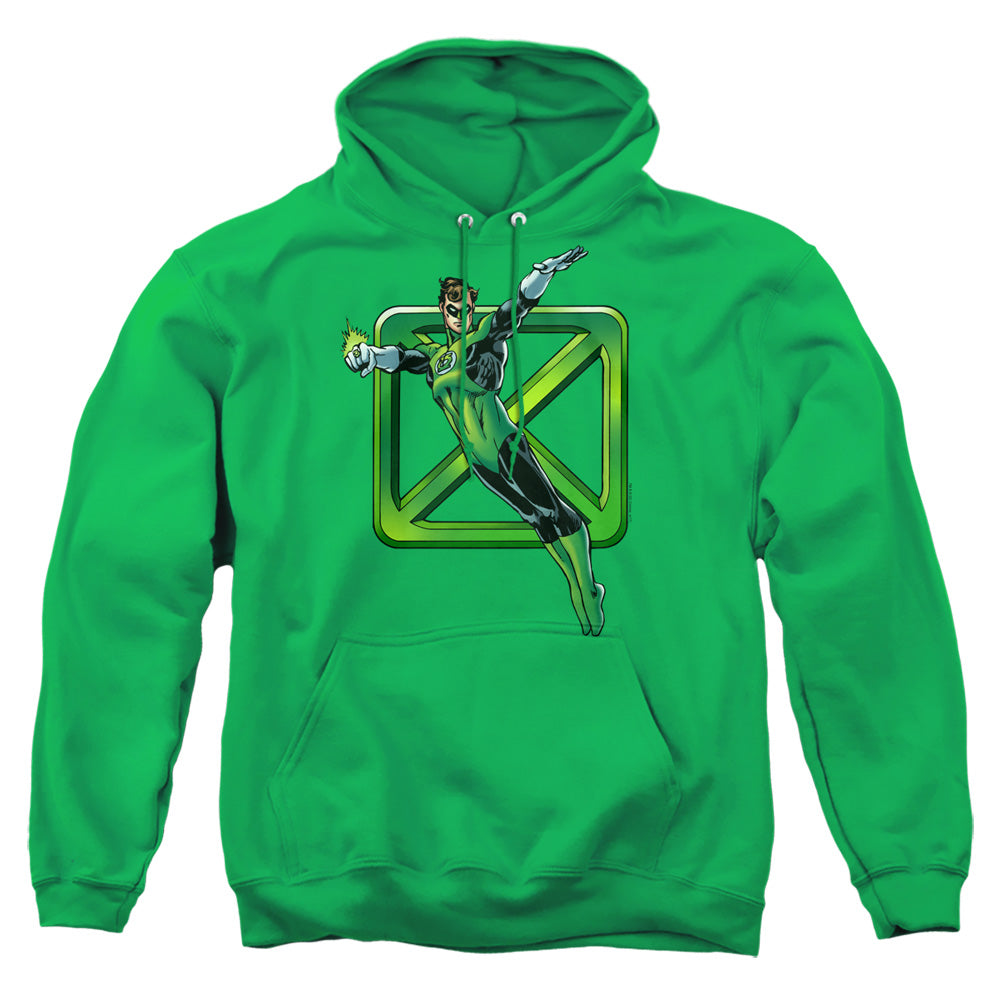 Dco Green Cross Mens Hoodie Kelly Green Officially Licensed
