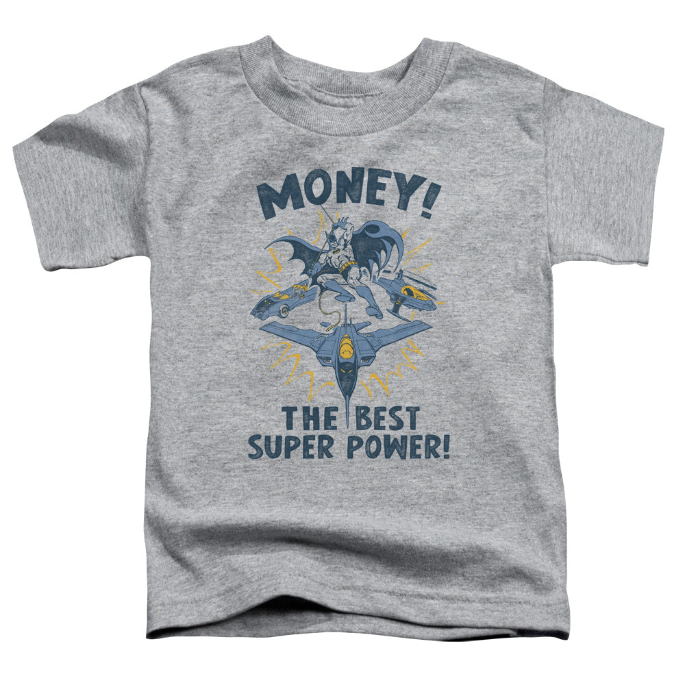 DC Comics Money Toddler Kids Youth T Shirt Athletic Heather Officially Licensed