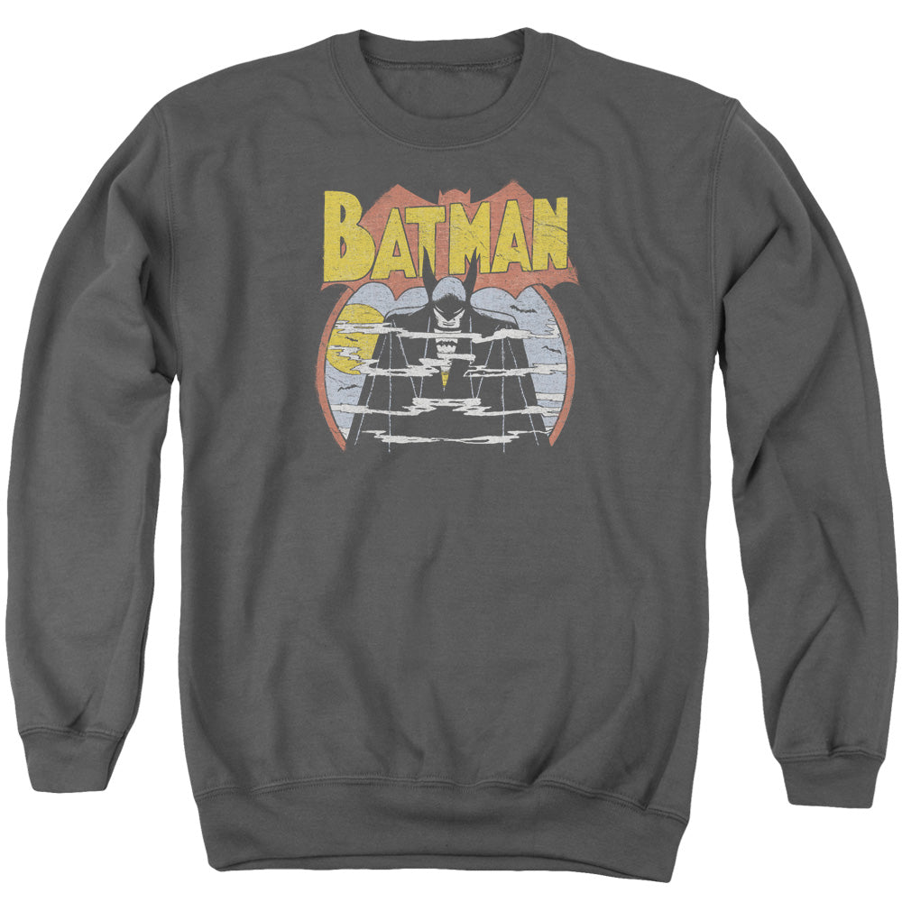 DC Comics Foggy Mens Crewneck Sweatshirt Charcoal Officially Licensed