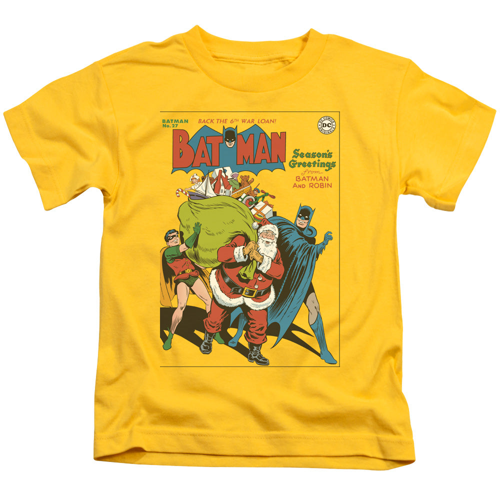 DC Comics Cover No. 27 Juvenile Kids Youth T Shirt Yellow Officially Licensed