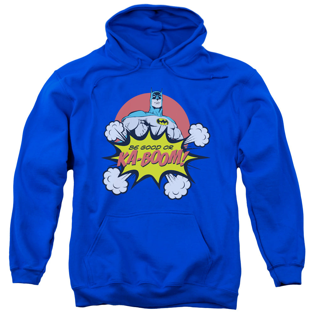 DC Comics Kaboom Mens Hoodie Royal Blue Officially Licensed