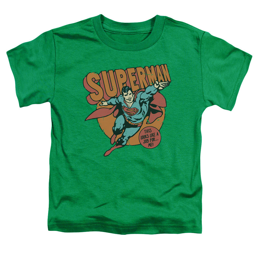 DC Comics Job for Me Toddler Kids Youth T Shirt Kelly Green Officially Licensed