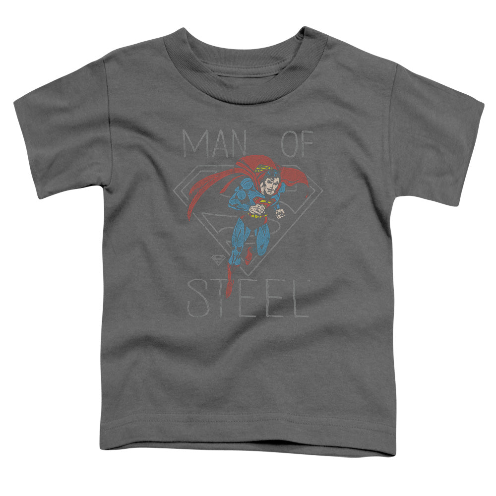 DC Comics Hardened Heart Toddler Kids Youth T Shirt Charcoal Officially Licensed