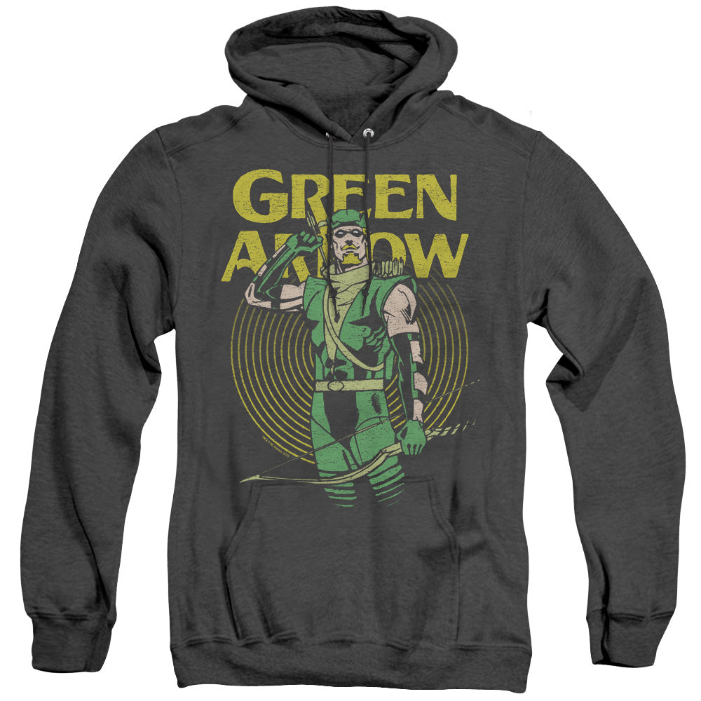 DC Comics Pull Heather Mens Hoodie Black Officially Licensed