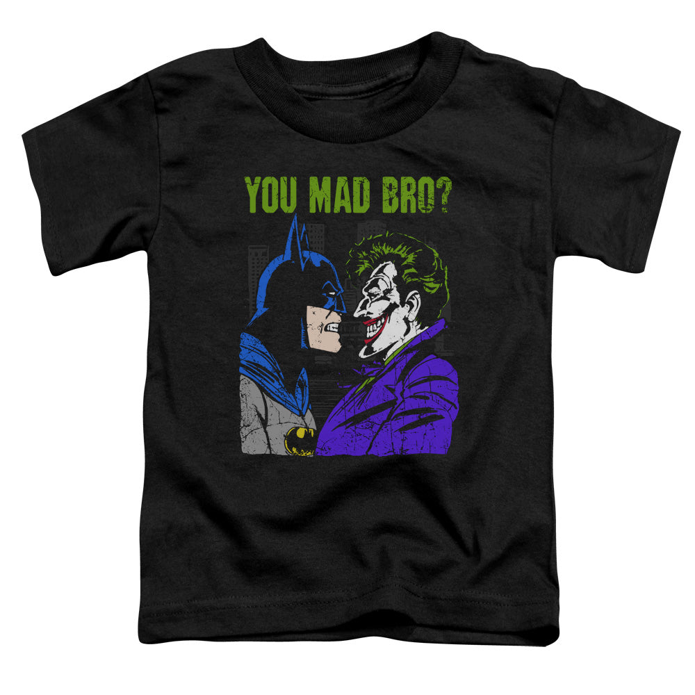 DC Comics Mad Bro Toddler Kids Youth T Shirt Black Officially Licensed