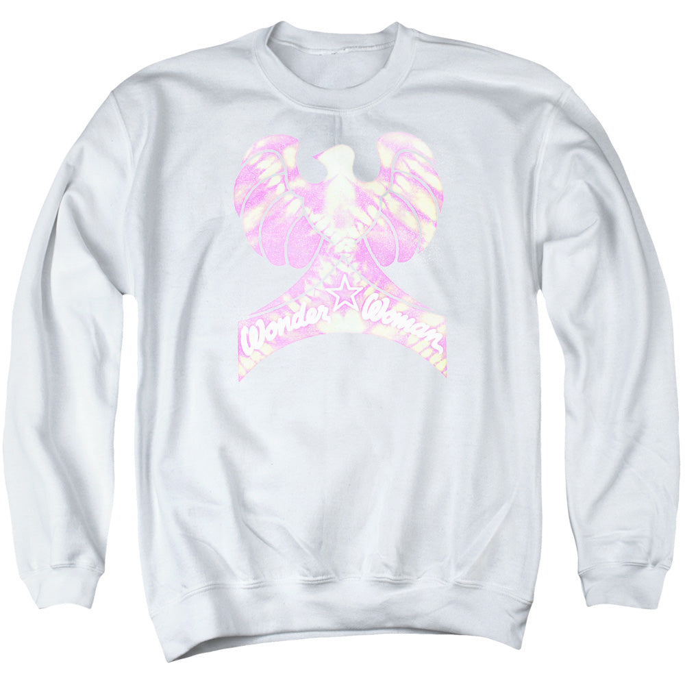 DC Comics Wonder Bird Mens Crewneck Sweatshirt White Officially Licensed