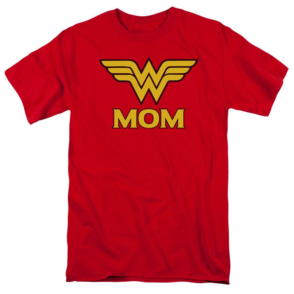 DC Comics Wonder Mom Mens T Shirt Red Officially Licensed