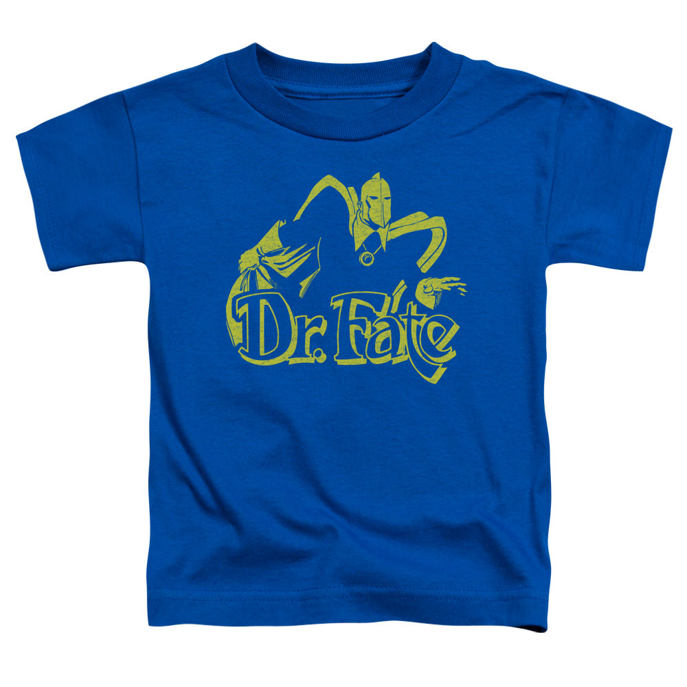 DC Comics One Color Fate Toddler Kids Youth T Shirt Royal Blue Officially Licensed