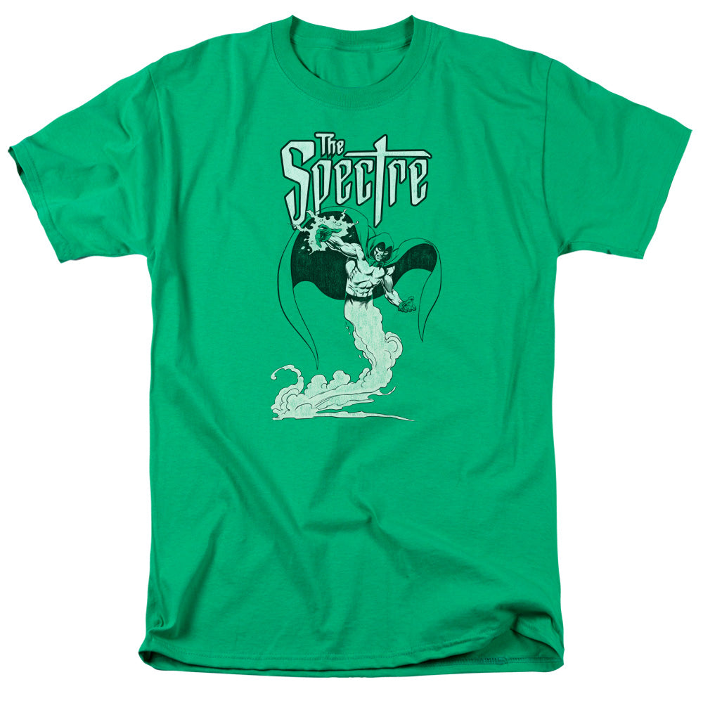 DC Comics the Spectre Mens T Shirt Kelly Green Officially Licensed