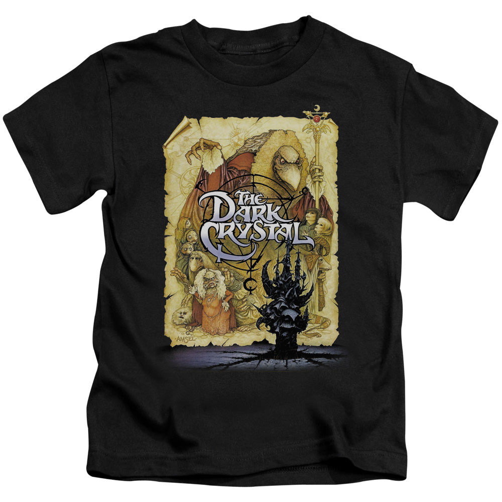 Dark Crystal Poster Juvenile Kids Youth T Shirt Black (7) Officially Licensed