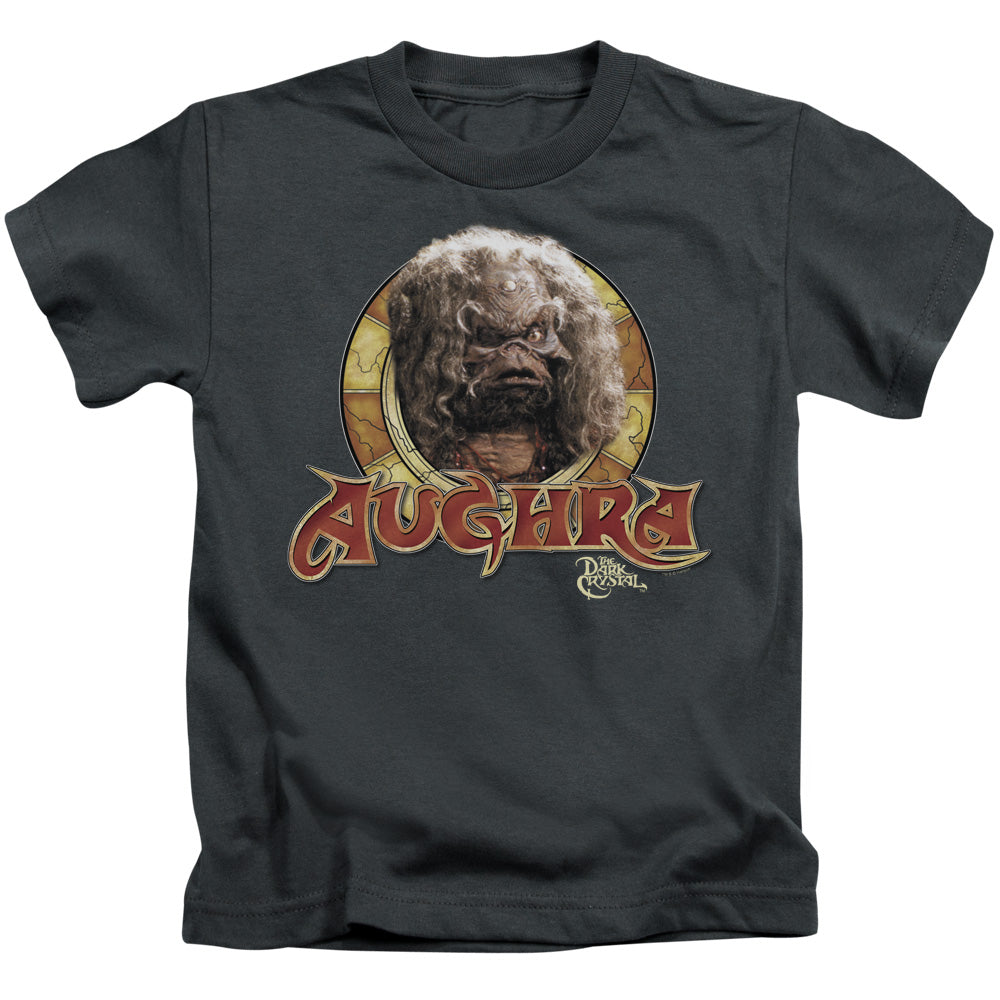 Dark Crystal Aughra Circle Juvenile Kids Youth T Shirt Charcoal (7) Officially Licensed