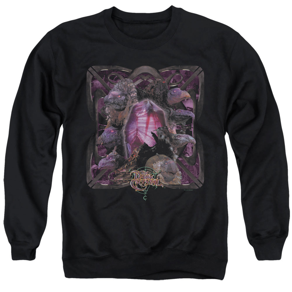 Dark Crystal Lust for Power Mens Crewneck Sweatshirt Black Officially Licensed