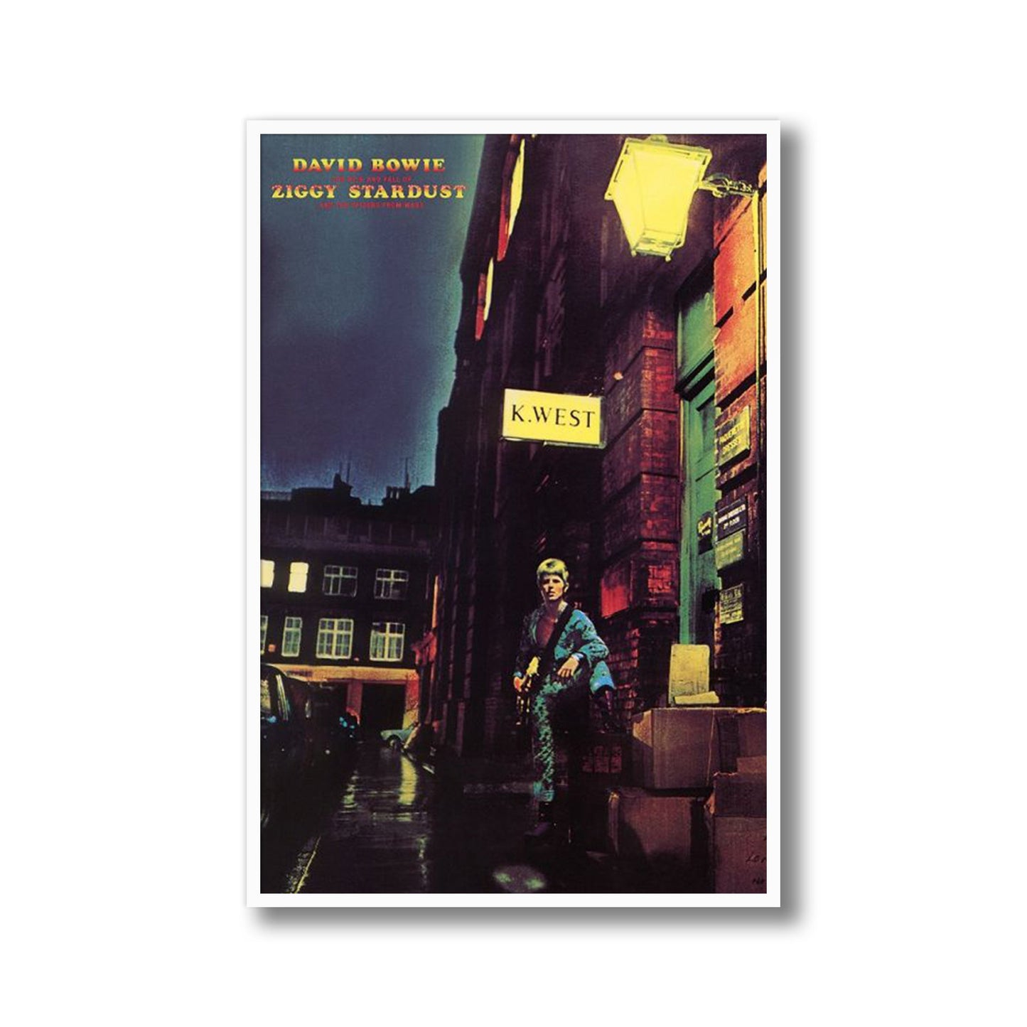 David Bowie Ziggy Stardust Poster