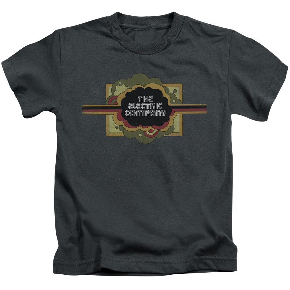 Electric Company Logo Juvenile Kids Youth T Shirt Charcoal (7) Officially Licensed