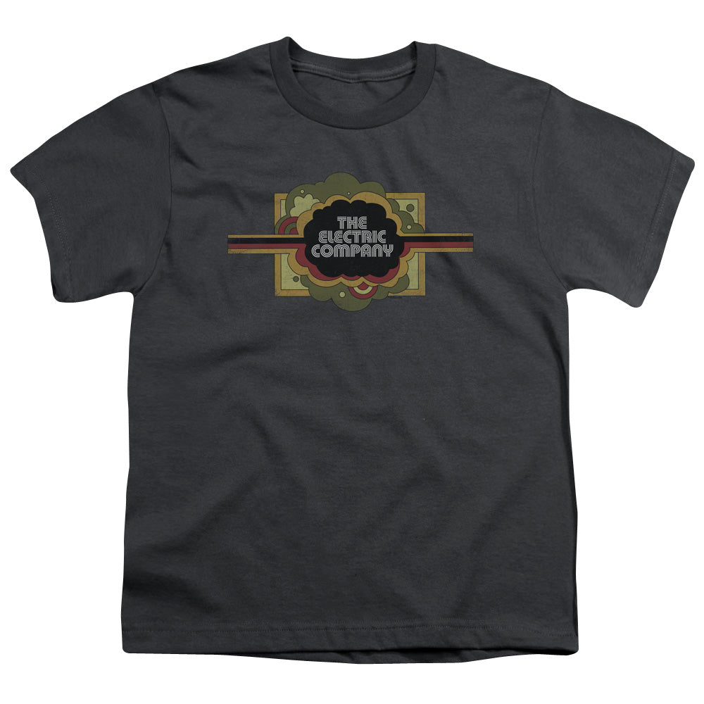 Electric Company Logo Kids Youth T Shirt Charcoal Officially Licensed